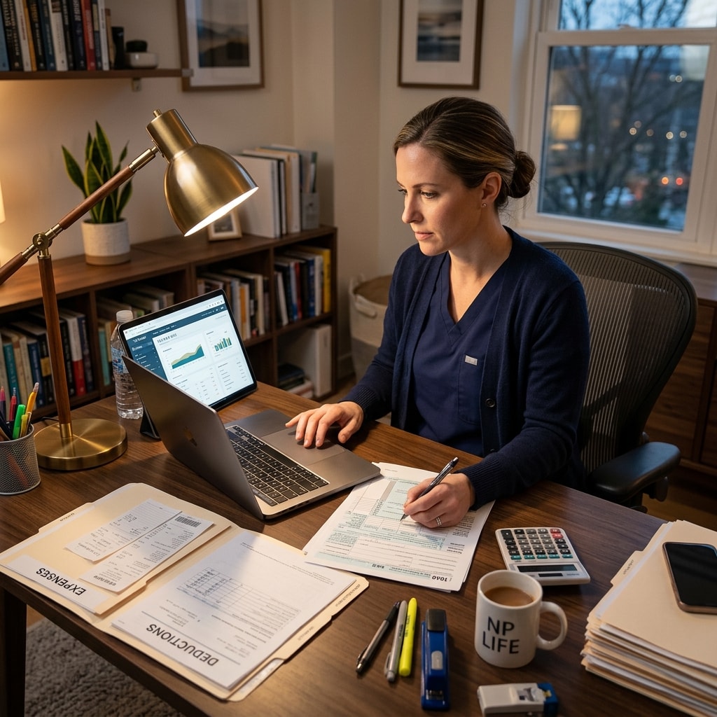 PMHNP 1099 Tax Guide 2026: Deductions, Quarterly Taxes & S-Corp Strategy