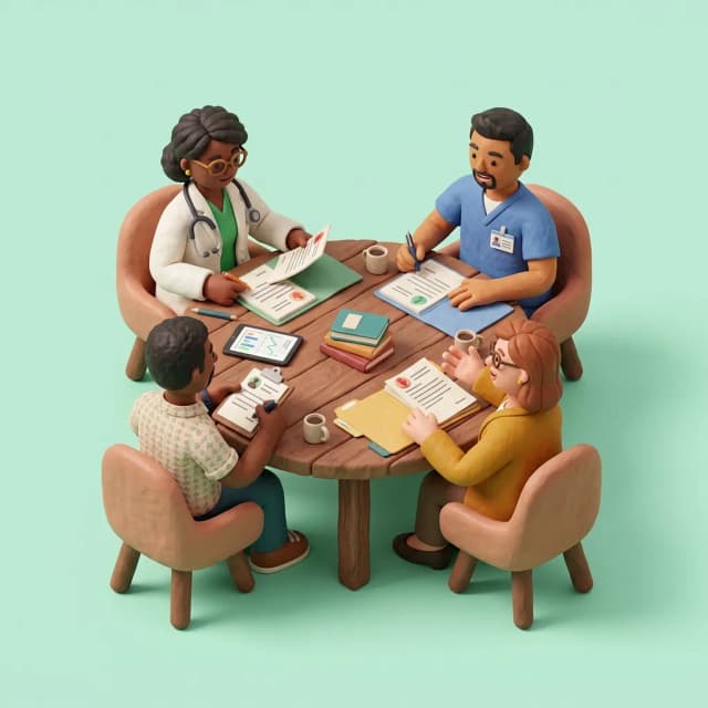 Integrated care team collaboration