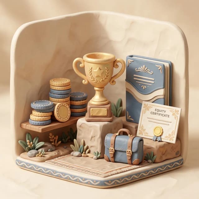 Senior compensation diorama