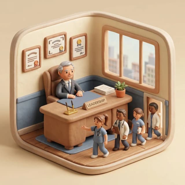 PMHNP leadership diorama