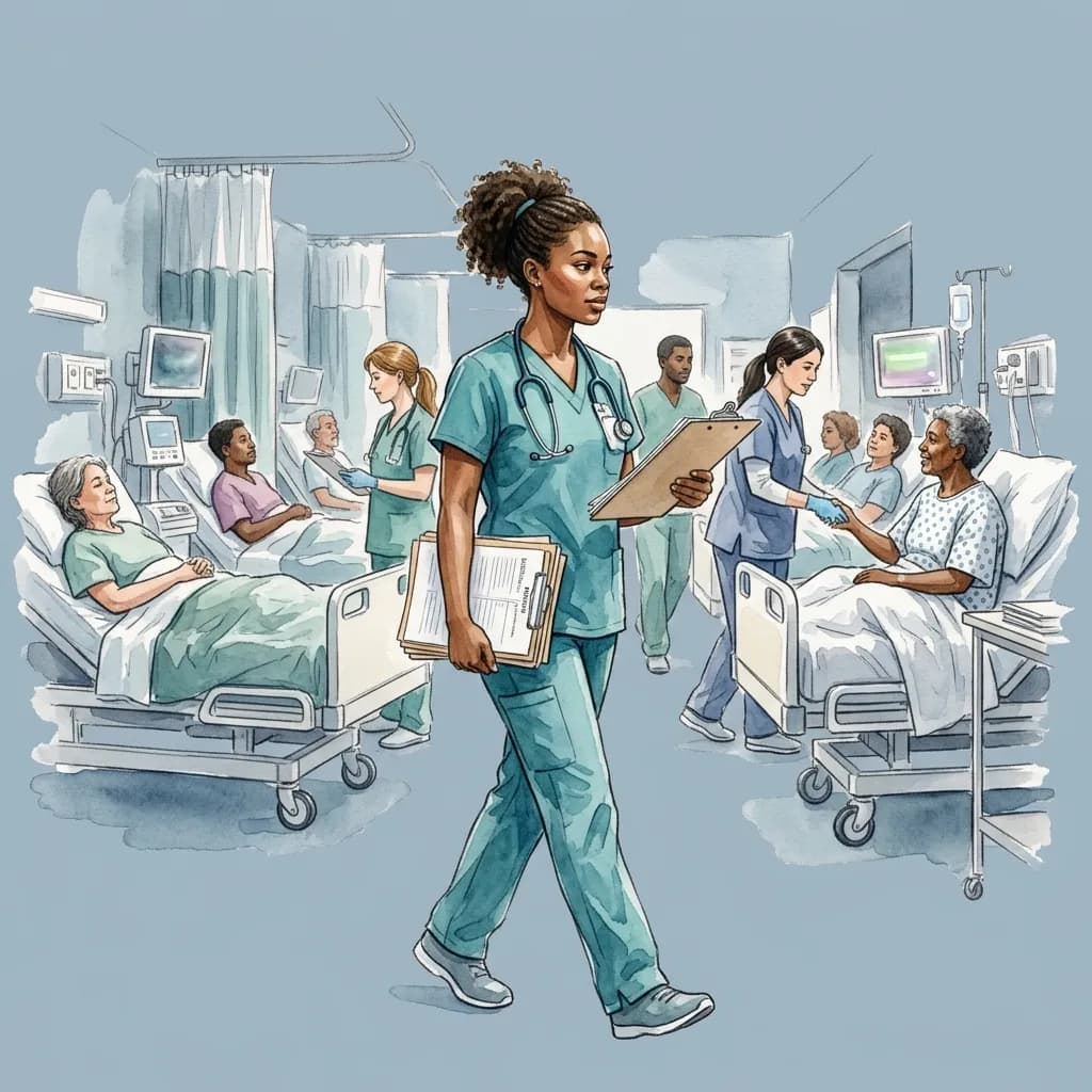 PMHNP working in inpatient hospital setting