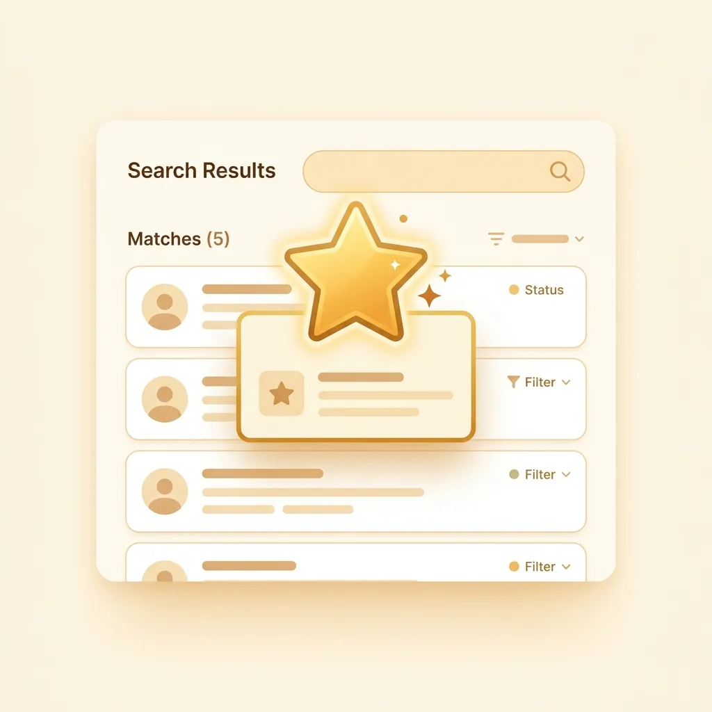 Featured badge on job listing